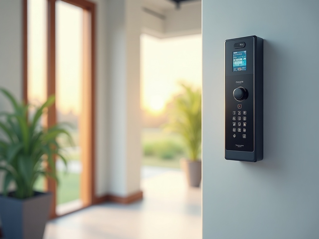 Modern keypad access control system installed by a commercial locksmith near me on a South Jersey commercial office door